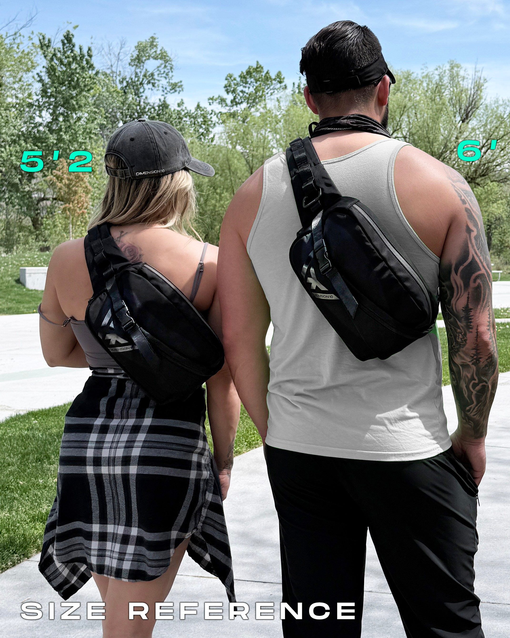 D-001 // GENESIS Anti-theft sling pack